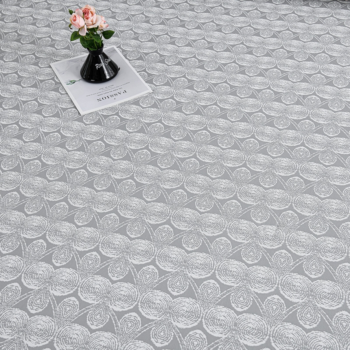 91家纺网 家纺一手货源 找家纺 织雅漫 2026春夏新款提花宽边冰丝凉感软席凉席席子-云溪 云锦-灰