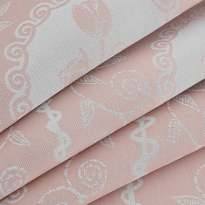 91家纺网 家纺一手货源 找家纺 织雅漫 2026春夏新款提花宽边冰丝凉感软席凉席席子-云溪 郁金香-粉