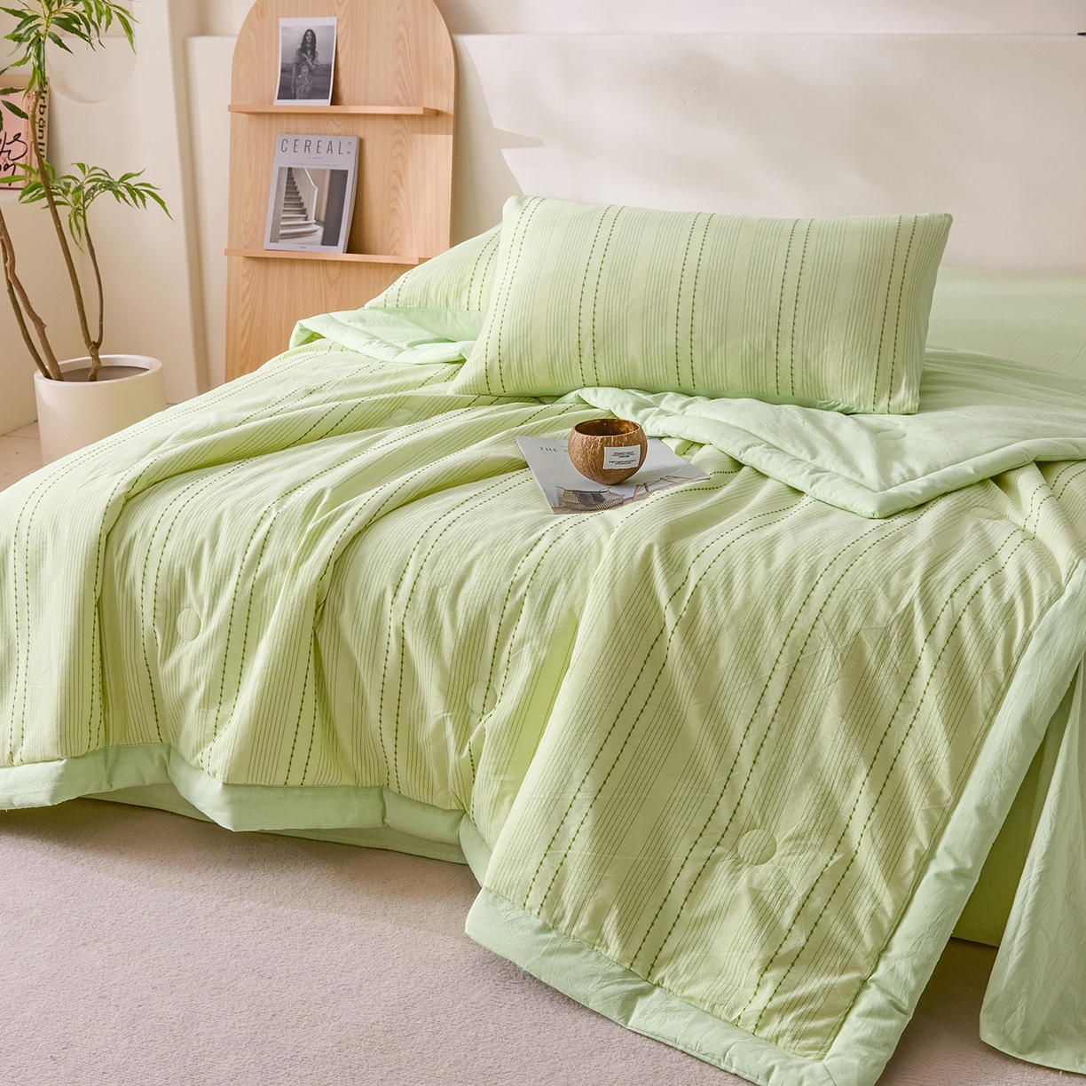 91家纺网 家纺一手货源 找家纺 （总）绒城 2026春夏新款全棉大提花棉花夏被夏凉被空调被-星空系列