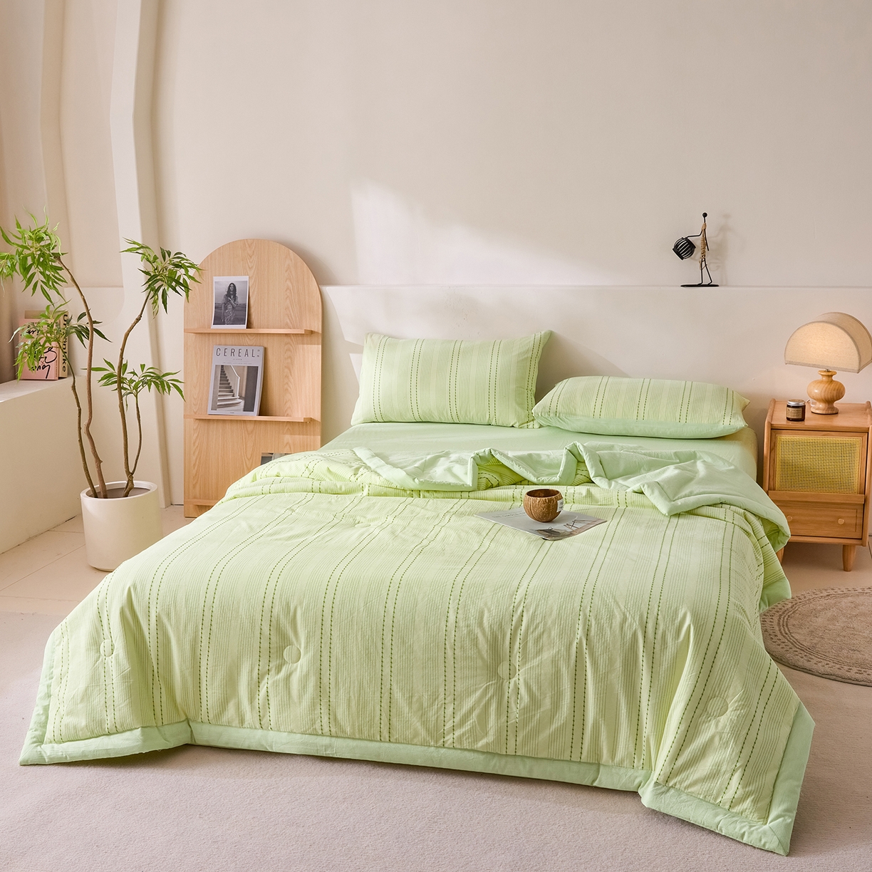 91家纺网 家纺一手货源 找家纺 （总）绒城 2026春夏新款全棉大提花棉花夏被夏凉被空调被-星空系列