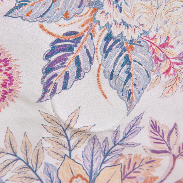 91家纺网 家纺一手货源 找家纺 赛丽雅 2026新款拼角轻奢冰丝凉感夏被四件套 赛雅-粉