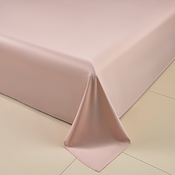 91家纺网 家纺一手货源 找家纺 赛丽雅 2026新款拼角轻奢冰丝凉感夏被四件套 赛雅-粉