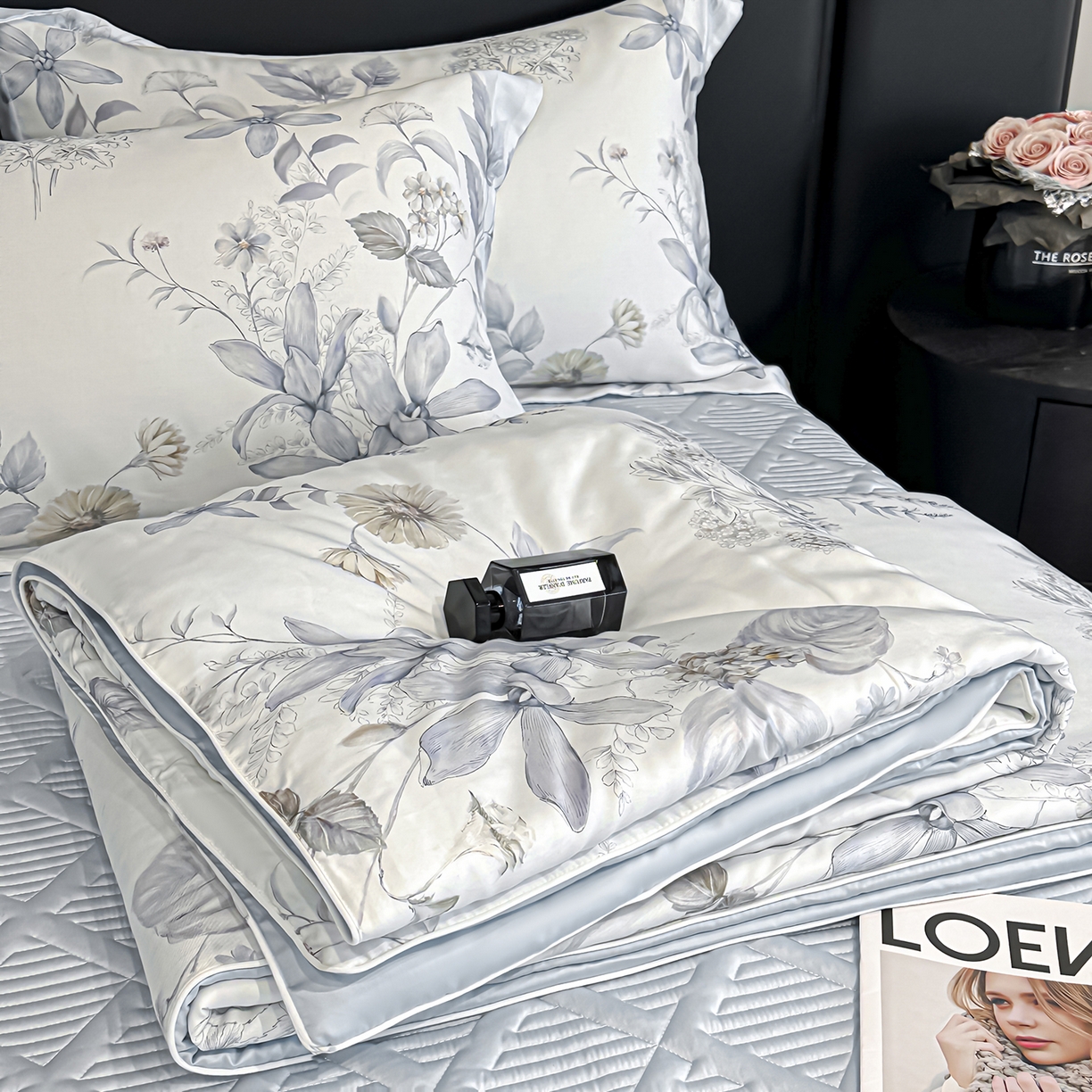 91家纺网 家纺一手货源 找家纺 （总）绒城 2026春夏新款数码印花莱赛尔天丝夏被夏凉被空调被-天印系列