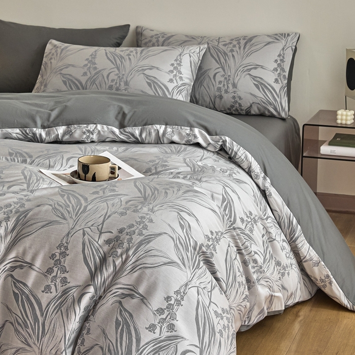 91家纺网 家纺一手货源 找家纺 （总）琪格格纺织 2026新款色织天丝棉提花四件套