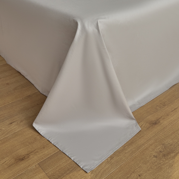 91家纺网 家纺一手货源 找家纺 琪格格纺织 2026新款色织天丝棉提花四件套 春絮-灰