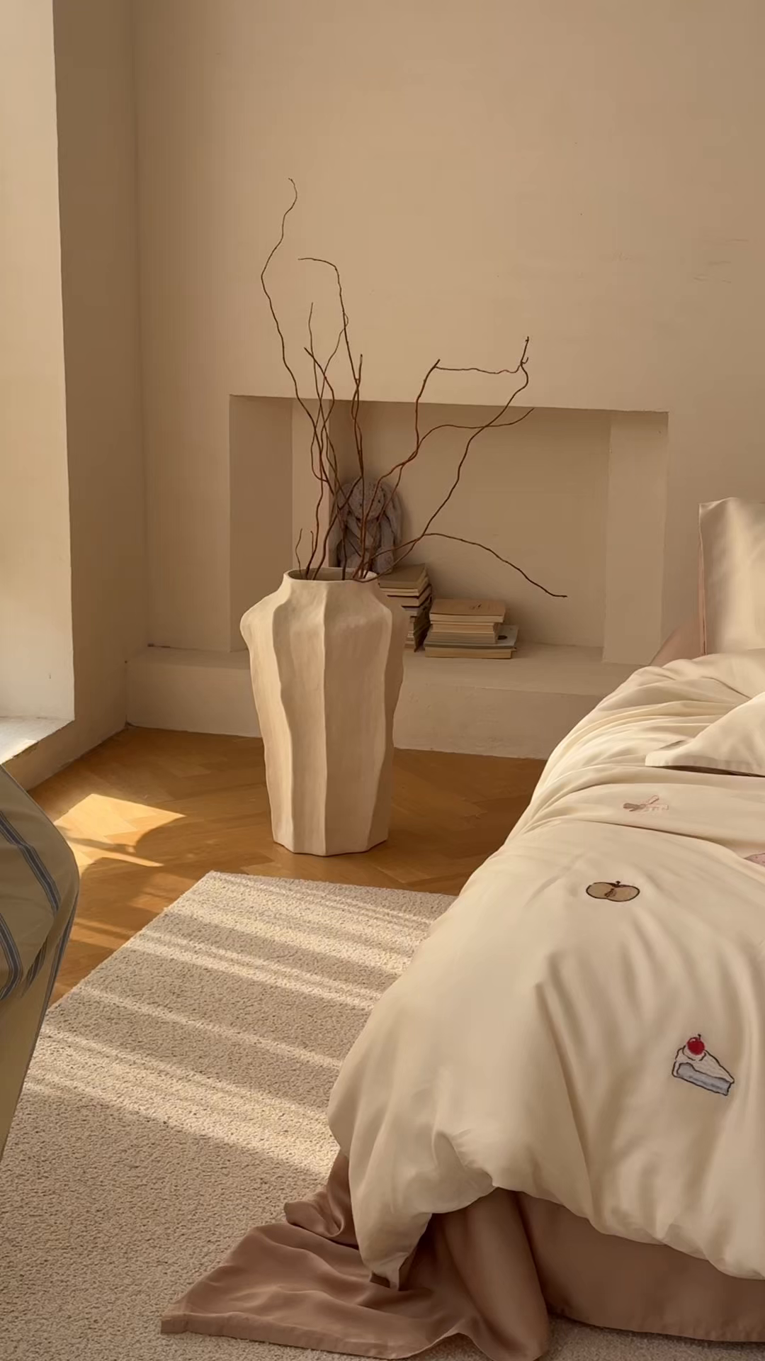 91家纺网 家纺一手货源 找家纺 （总）简纯主义 2026新款60s奥地利进口兰精天丝四件套-爱心小熊