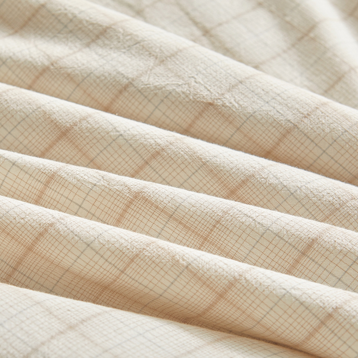 91家纺网 家纺一手货源 找家纺 典冠 2025新款A类全棉色织水洗棉夏被夏凉被 低调米