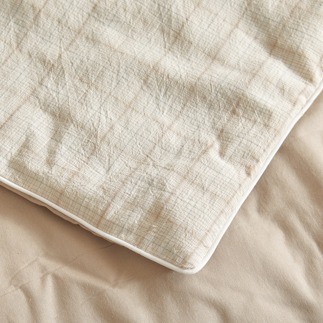 91家纺网 家纺一手货源 找家纺 典冠 2025新款A类全棉色织水洗棉夏被夏凉被 低调米