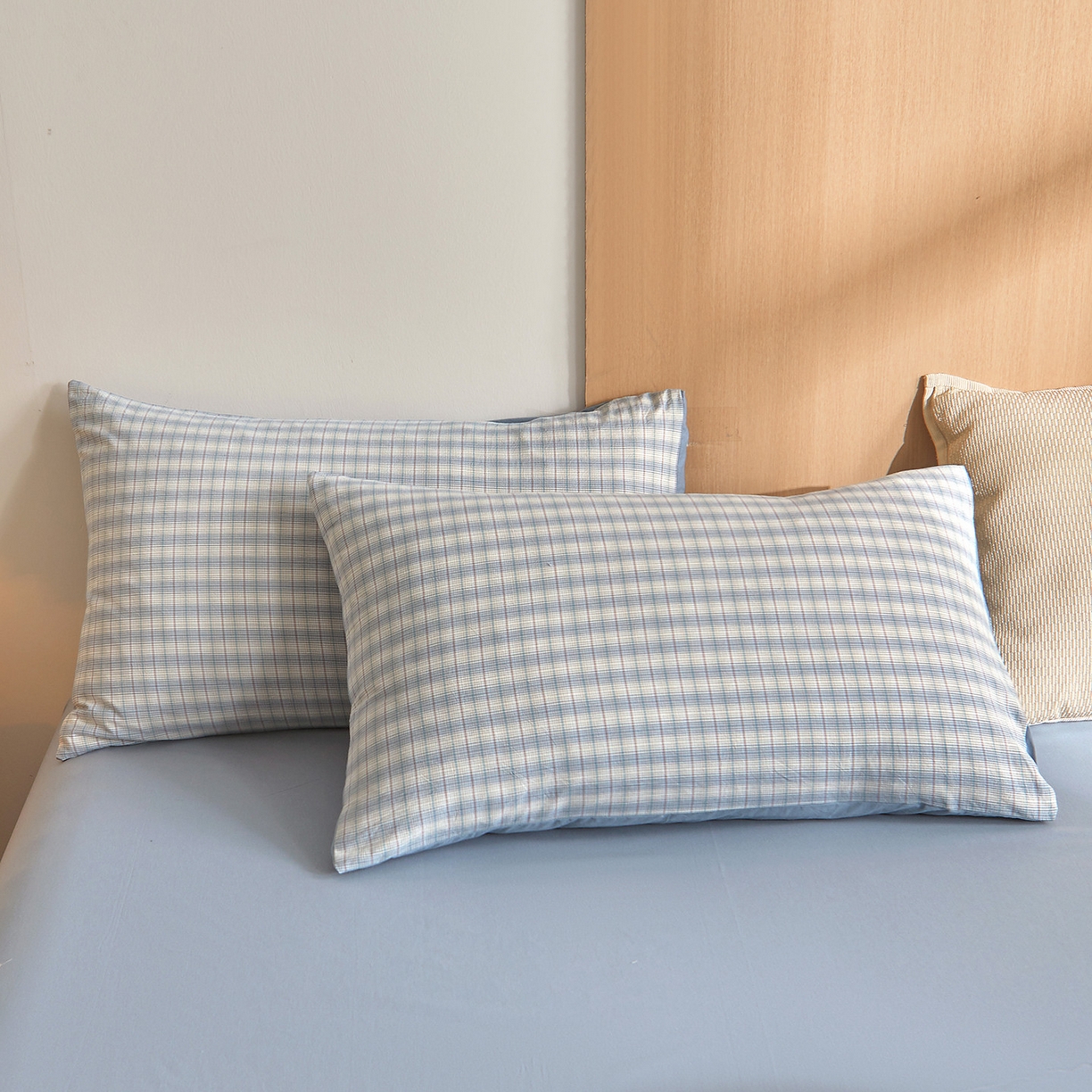 91家纺网 家纺一手货源 找家纺 典冠 2025新款A类全棉色织水洗棉夏被夏凉被 柠檬兰