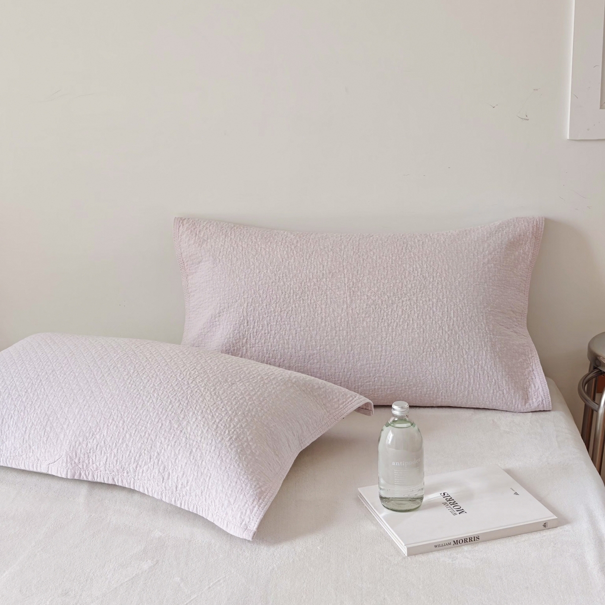 91家纺网 家纺一手货源 找家纺 （总）沐瑟家纺 2026新款无印风格子款枕巾