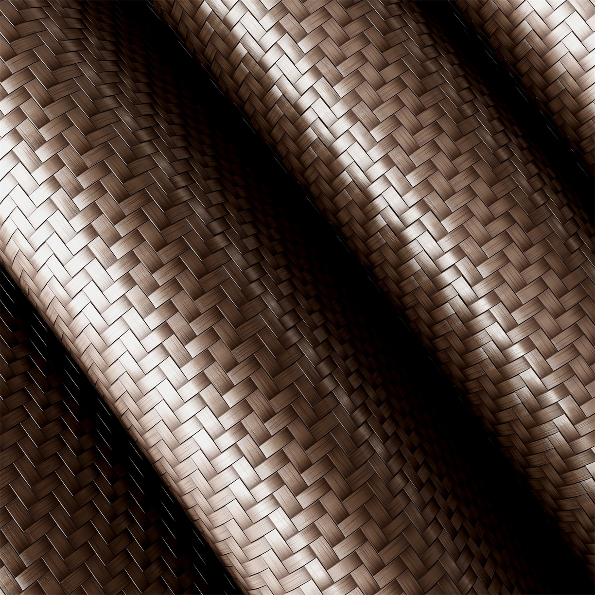 91家纺网 家纺一手货源 找家纺 绒艺席业 2026新款PE藤凉席-皮标款 暖棕