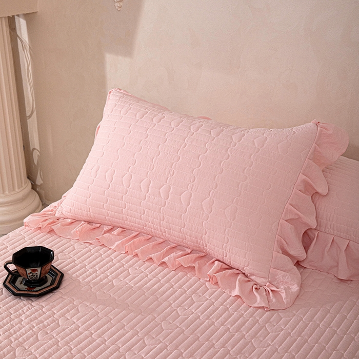 91家纺网 家纺一手货源 找家纺 （总）金绣美居 2026春夏新款多功能夏凉被空调被夏被四件套-粉黛（控价不低于169元）