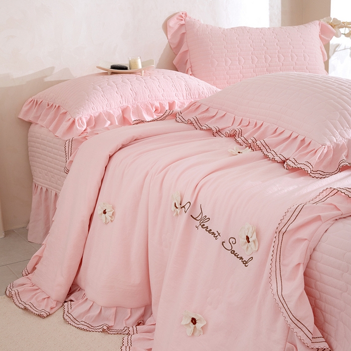 91家纺网 家纺一手货源 找家纺 （总）金绣美居 2026春夏新款多功能夏凉被空调被夏被床盖四件套-花絮（控价不低于169元）