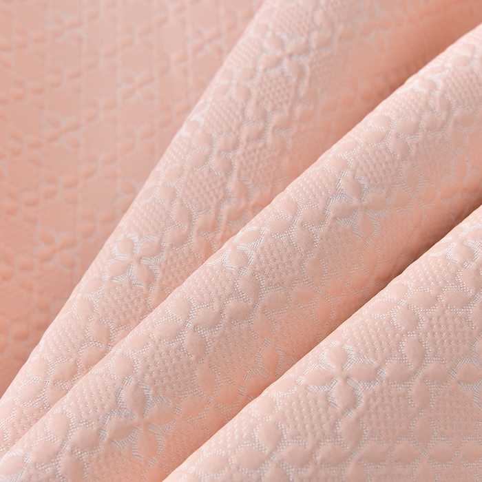 91家纺网 家纺一手货源 找家纺 小牛席业 2026新款浪漫花语冷感豆席床裙凉席席子系列 浪漫花语-浪漫花语冷感豆豆席床裙-粉玉