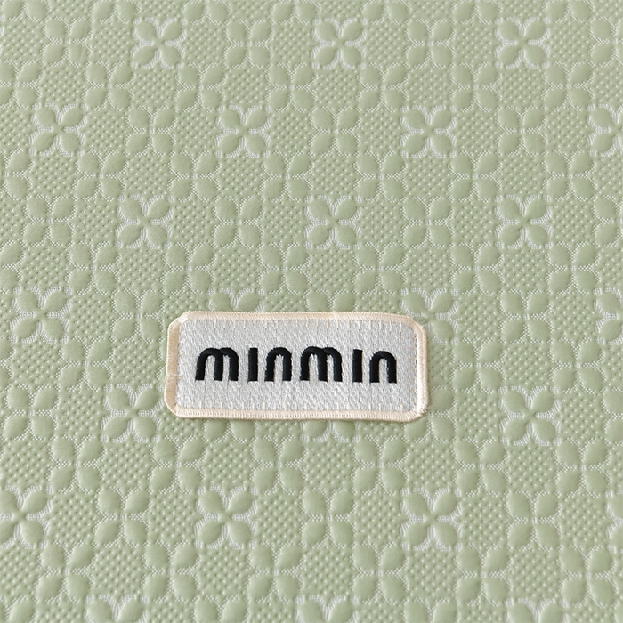 91家纺网 家纺一手货源 找家纺 小牛席业 2026新款浪漫花语冷感豆席床裙凉席席子系列 浪漫花语冷感豆豆席床裙-绿色