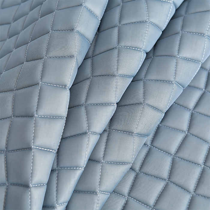 91家纺网 家纺一手货源 找家纺 小牛席业 2026新款凉感小冰块乳胶席床裙款凉席席子系列 凉感小冰块乳胶席床裙款-宝石蓝