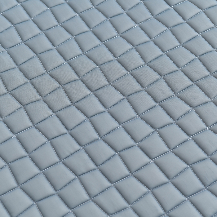 91家纺网 家纺一手货源 找家纺 小牛席业 2026新款凉感小冰块乳胶席床裙款凉席席子系列 凉感小冰块乳胶席床裙款-宝石蓝