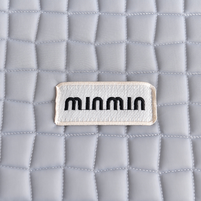 91家纺网 家纺一手货源 找家纺 小牛席业 2026新款凉感小冰块乳胶席床裙款凉席席子系列 凉感小冰块乳胶席床裙款-灰色