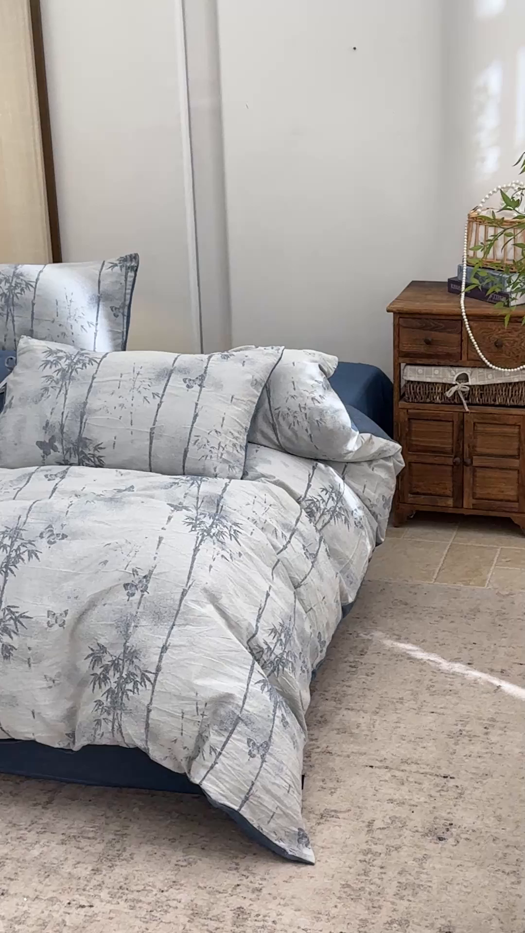 91家纺网 家纺一手货源 找家纺 （总）凌云家纺 2026新款高端春夏提花棉麻四件套-步步高升系列