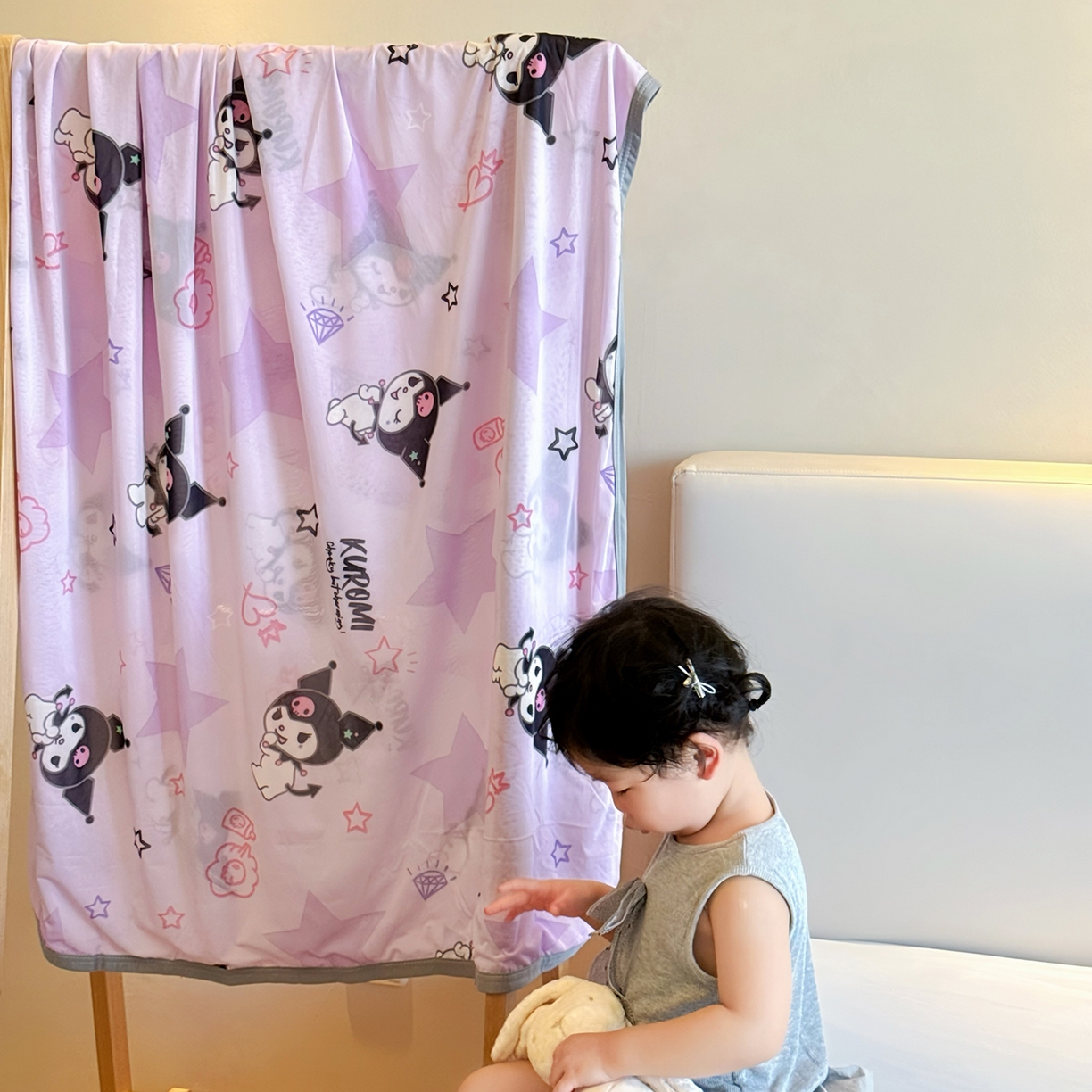 91家纺网 家纺一手货源 找家纺 （总）兜米家居 2026新款A类母婴级三丽鸥凉感毯