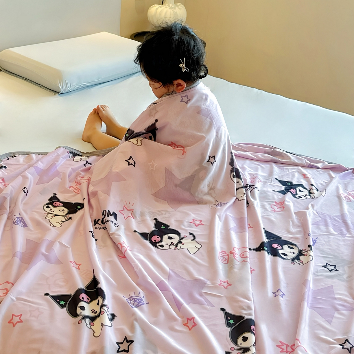 91家纺网 家纺一手货源 找家纺 （总）兜米家居 2026新款A类母婴级三丽鸥凉感毯