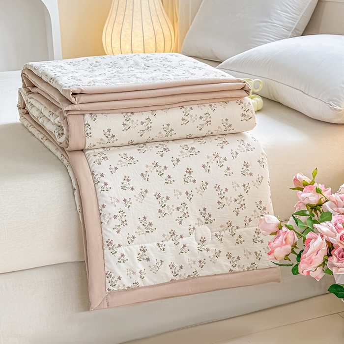 91家纺网 家纺一手货源 找家纺 （总）好欣怡家纺 2026新款110克云柔棉被子50%新疆棉花夏被冬被被芯直播首选（含检测报告）