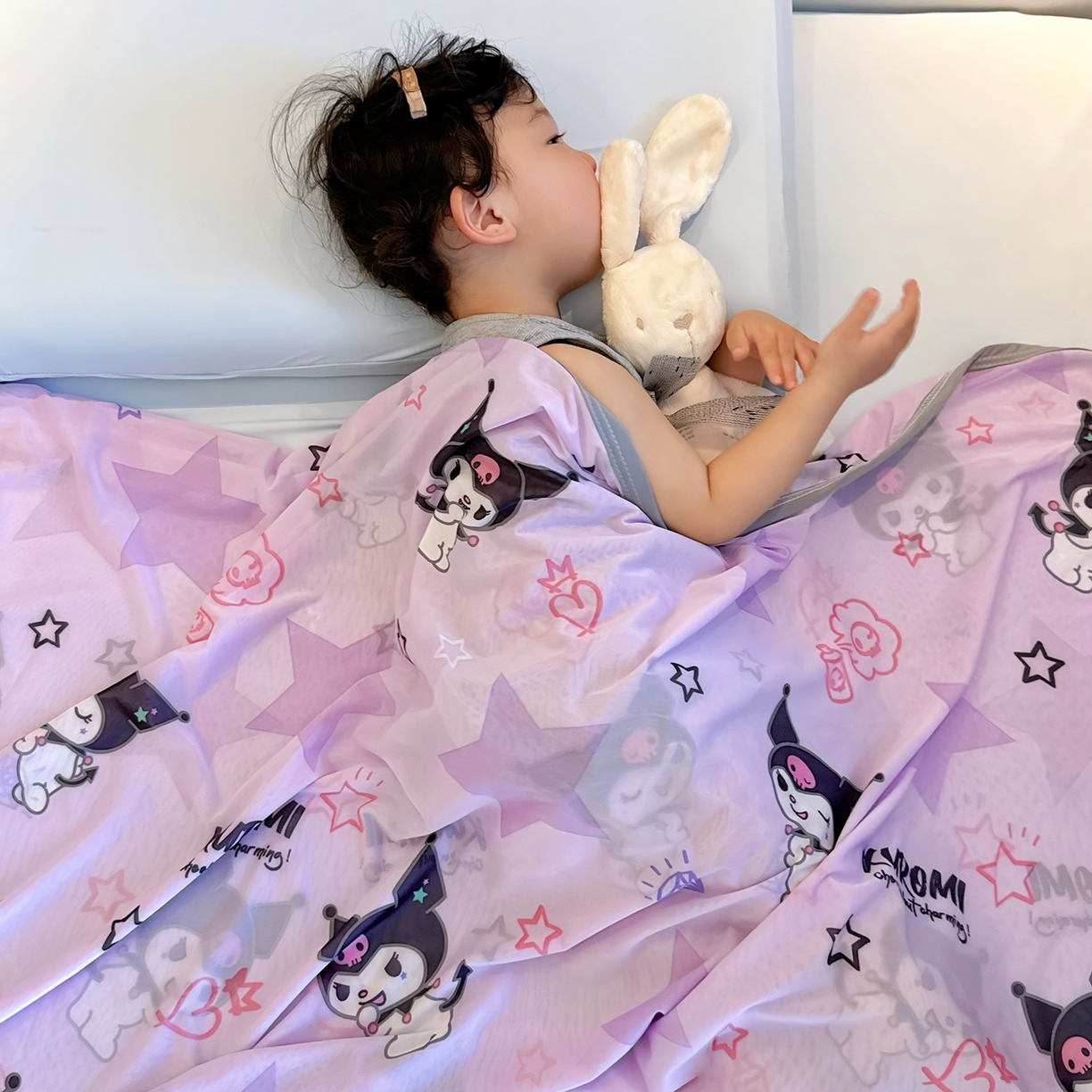 91家纺网 家纺一手货源 找家纺 （总）兜米家居 2026新款A类母婴级三丽鸥凉感毯