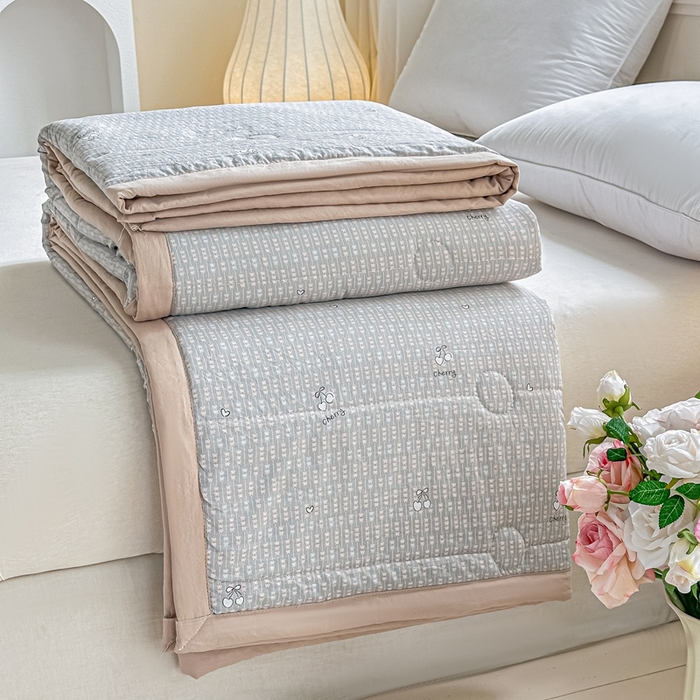 91家纺网 家纺一手货源 找家纺 （总）好欣怡家纺 2026新款110克云柔棉被子50%新疆棉花夏被冬被被芯直播首选（含检测报告）