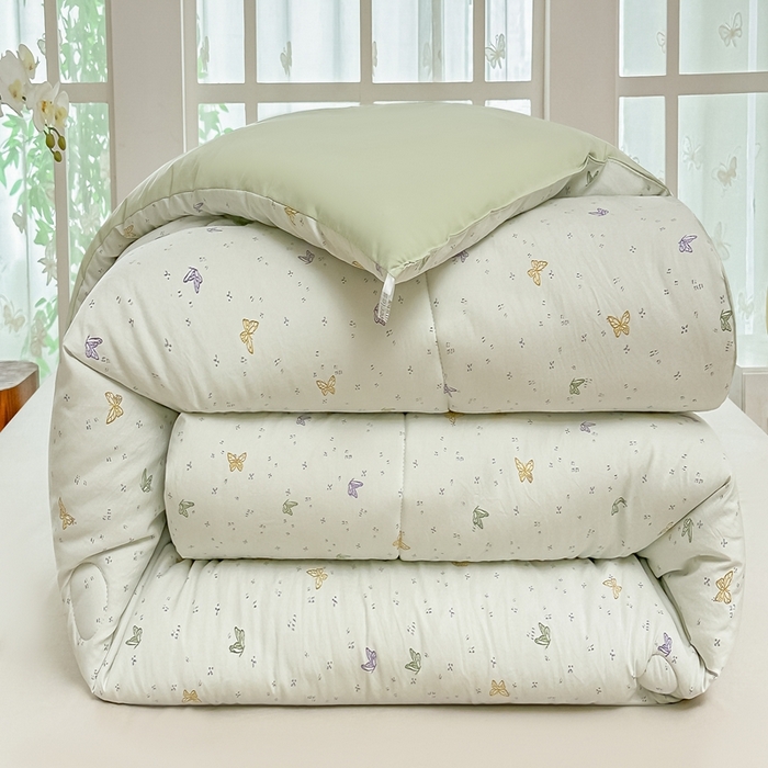 91家纺网 家纺一手货源 找家纺 （总）好欣怡家纺 2026新款110克云柔棉被子50%新疆棉花夏被冬被被芯直播首选（含检测报告）