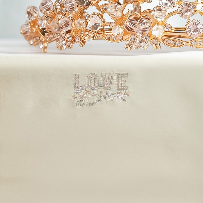 91家纺网 家纺一手货源 找家纺 （总）诗黛尔 2026春夏新款60S长绒棉刺绣雅姿系列四件套