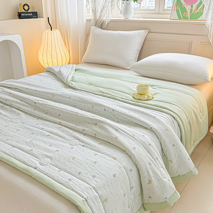 91家纺网 家纺一手货源 找家纺 好欣怡家纺 2026新款110克云柔棉被子50%新疆棉花夏被冬被被芯直播首选（含检测报告） 蝶恋-夏被