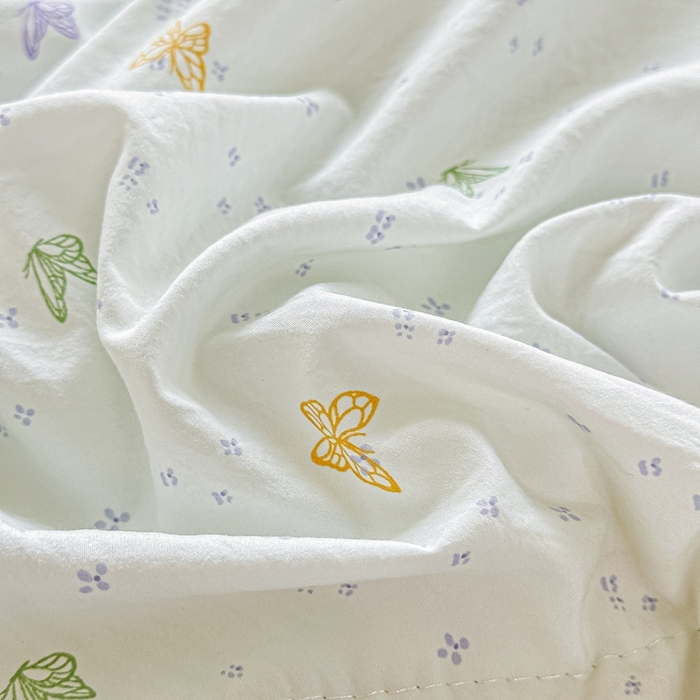 91家纺网 家纺一手货源 找家纺 好欣怡家纺 2026新款110克云柔棉被子50%新疆棉花夏被冬被被芯直播首选（含检测报告） 蝶恋-夏被