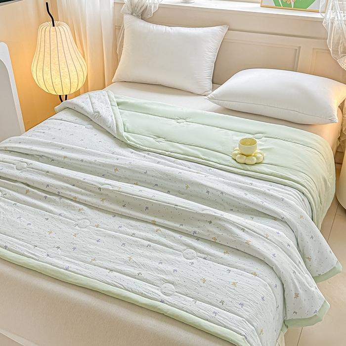 91家纺网 家纺一手货源 找家纺 好欣怡家纺 2026新款110克云柔棉被子50%新疆棉花夏被冬被被芯直播首选（含检测报告） 蝶恋-夏被