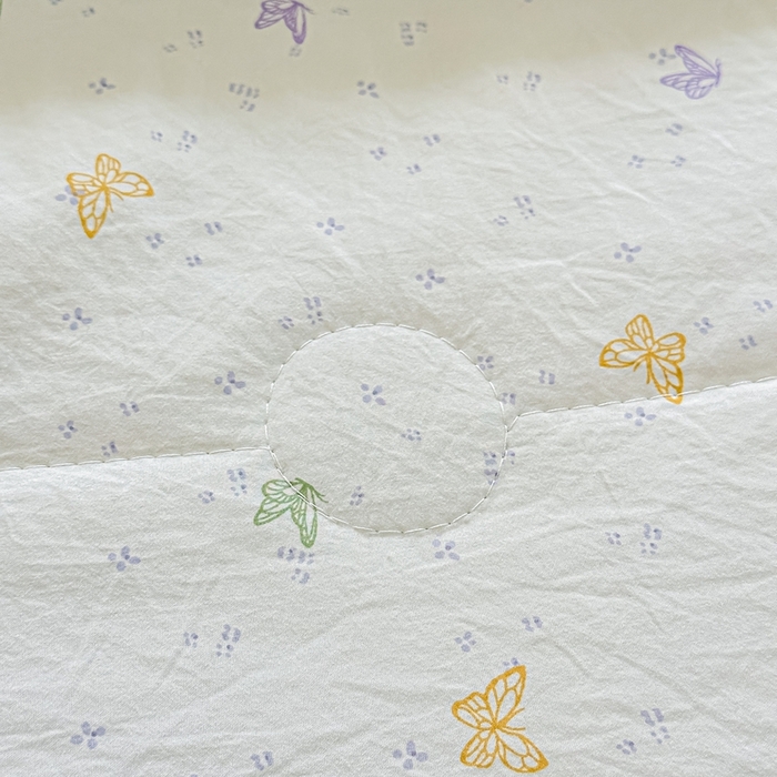 91家纺网 家纺一手货源 找家纺 好欣怡家纺 2026新款110克云柔棉被子50%新疆棉花夏被冬被被芯直播首选（含检测报告） 蝶恋-夏被