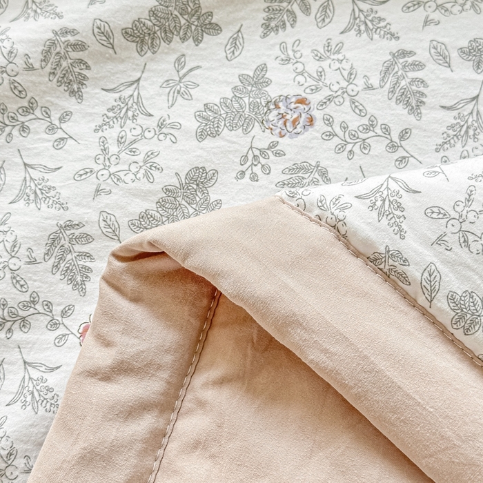 91家纺网 家纺一手货源 找家纺 好欣怡家纺 2026新款110克云柔棉被子50%新疆棉花夏被冬被被芯直播首选（含检测报告） 花间物语-夏被