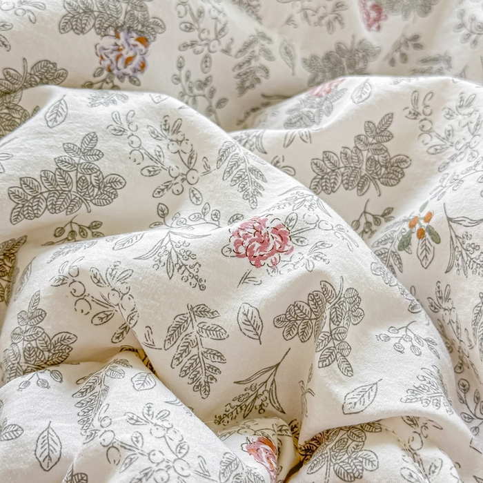 91家纺网 家纺一手货源 找家纺 好欣怡家纺 2026新款110克云柔棉被子50%新疆棉花夏被冬被被芯直播首选（含检测报告） 花间物语-夏被