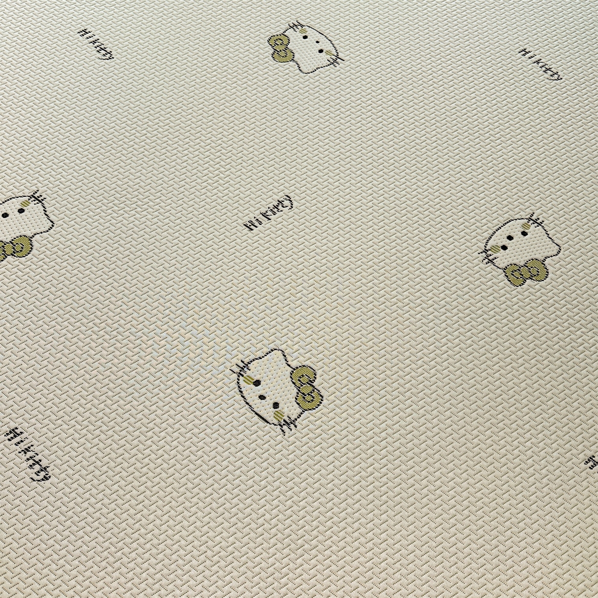 91家纺网 家纺一手货源 找家纺 居易简 2026新款卡通实拍小红书爆款凉豆豆凉席100%PE 乙纶凉感可水洗床席席子-床席款 梦境KT