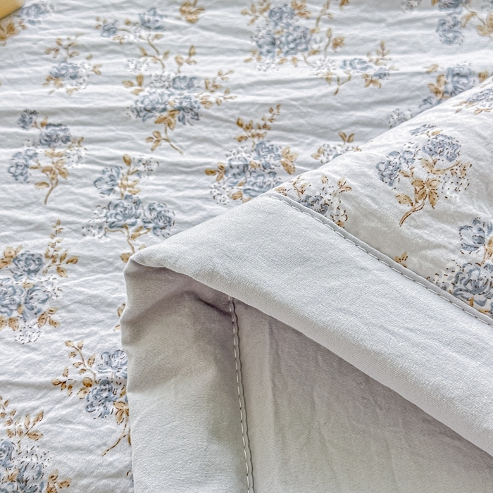 91家纺网 家纺一手货源 找家纺 好欣怡家纺 2026新款110克云柔棉被子50%新疆棉花夏被冬被被芯直播首选（含检测报告） 花町-夏被