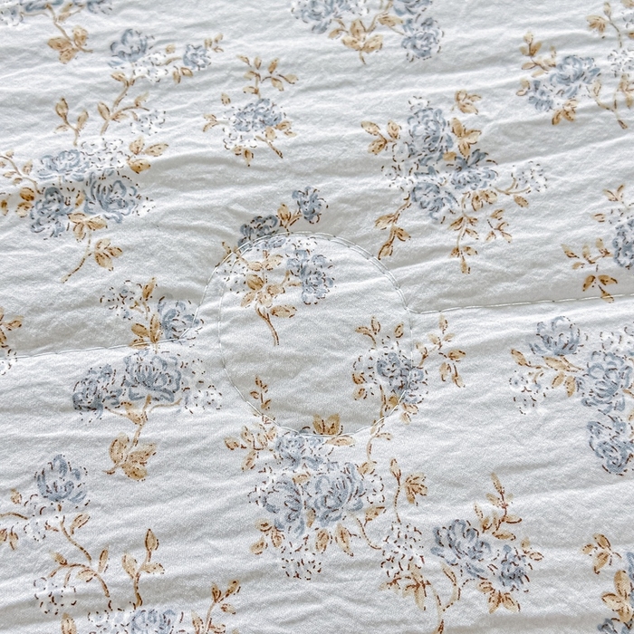 91家纺网 家纺一手货源 找家纺 好欣怡家纺 2026新款110克云柔棉被子50%新疆棉花夏被冬被被芯直播首选（含检测报告） 花町-夏被