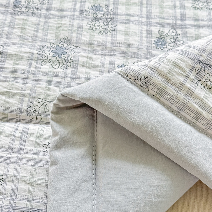 91家纺网 家纺一手货源 找家纺 好欣怡家纺 2026新款110克云柔棉被子50%新疆棉花夏被冬被被芯直播首选（含检测报告） 铃兰花-夏被