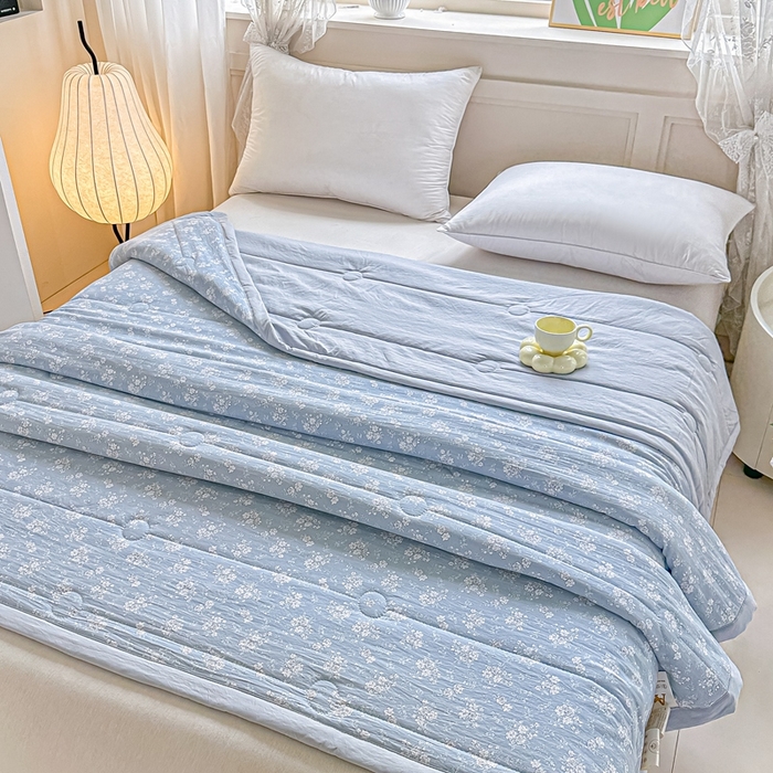 91家纺网 家纺一手货源 找家纺 好欣怡家纺 2026新款110克云柔棉被子50%新疆棉花夏被冬被被芯直播首选（含检测报告） 铃瑶-夏被