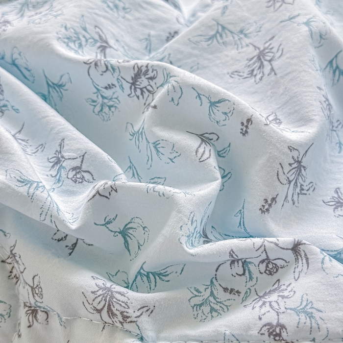 91家纺网 家纺一手货源 找家纺 好欣怡家纺 2026新款110克云柔棉被子50%新疆棉花夏被冬被被芯直播首选（含检测报告） 云裳花语-夏被