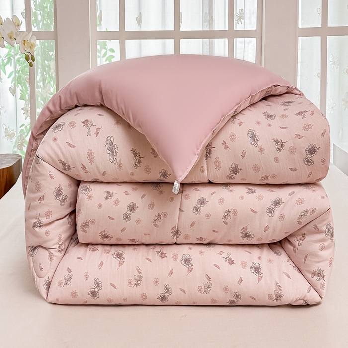 好欣怡家纺 2026新款110克云柔棉被子50%新疆棉花夏被冬被被芯直播首选（含检测报告） 甜茶-冬被