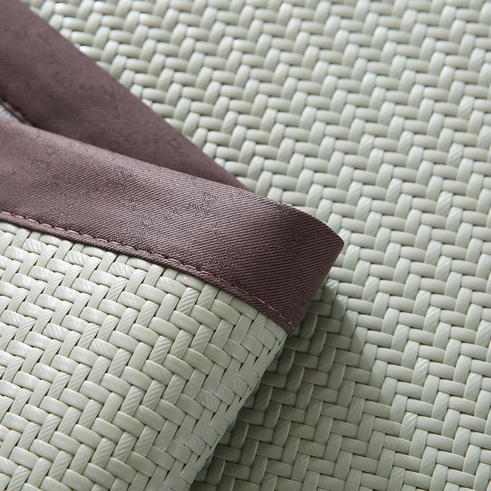 91家纺网 家纺一手货源 找家纺 小牛席业 2026新款角标-PE冷感霸王藤夏凉枕套单件枕套单品单枕套系列（压花款） 抹茶(压花款)