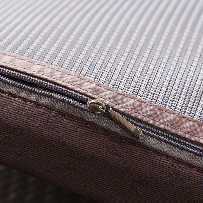 91家纺网 家纺一手货源 找家纺 小牛席业 2026新款角标-PE冷感霸王藤夏凉枕套单件枕套单品单枕套系列（压花款） 灰色(压花款)