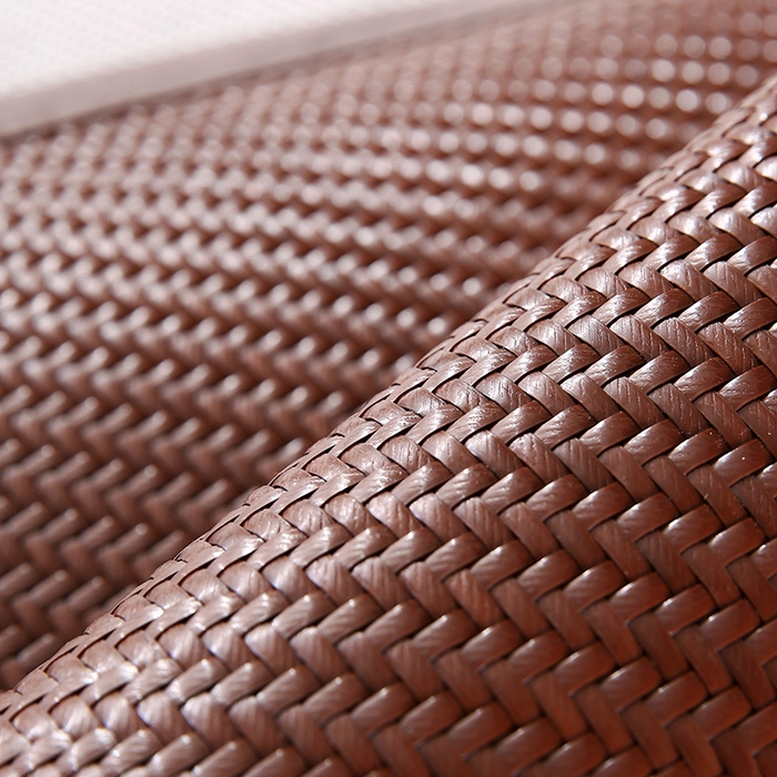 91家纺网 家纺一手货源 找家纺 小牛席业 2026新款角标-PE冷感霸王藤夏凉枕套单件枕套单品单枕套系列（压花款） 咖色(压花款)