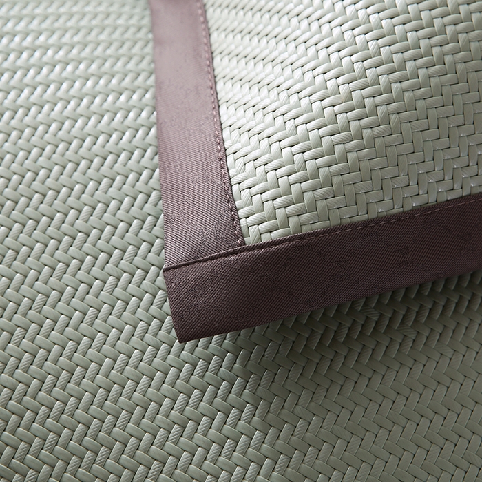 91家纺网 家纺一手货源 找家纺 小牛席业 2026新款角标-PE冷感霸王藤夏凉枕套单件枕套单品单枕套系列（压花款） 抹茶(压花款)