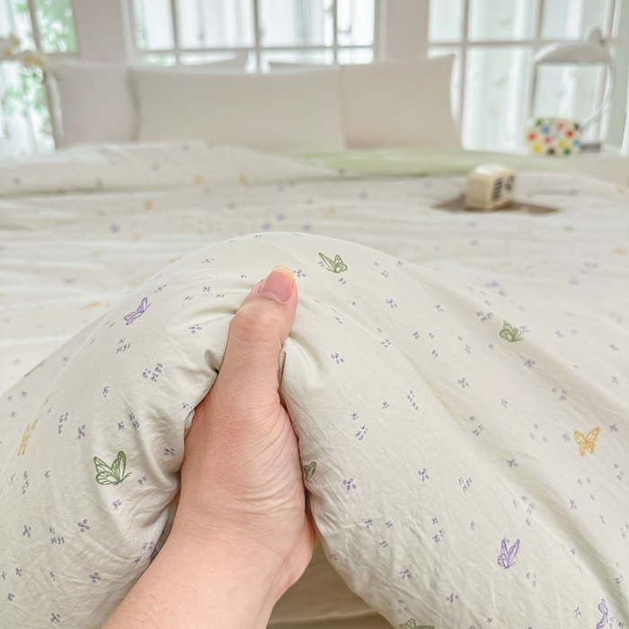 91家纺网 家纺一手货源 找家纺 好欣怡家纺 2026新款110克云柔棉被子50%新疆棉花夏被冬被被芯直播首选（含检测报告） 蝶恋-冬被