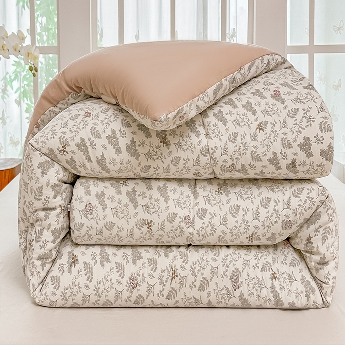 好欣怡家纺 2026新款110克云柔棉被子50%新疆棉花夏被冬被被芯直播首选（含检测报告） 花间物语-冬被