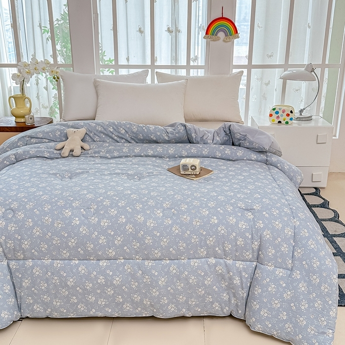 91家纺网 家纺一手货源 找家纺 好欣怡家纺 2026新款110克云柔棉被子50%新疆棉花夏被冬被被芯直播首选（含检测报告） 铃瑶-冬被